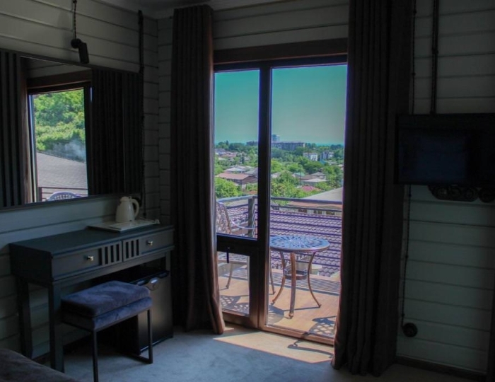 Номер стандарт с 1 двуспальной кроватью с видом на море - Отель Boutique-hotel Anana / Анана Сухум