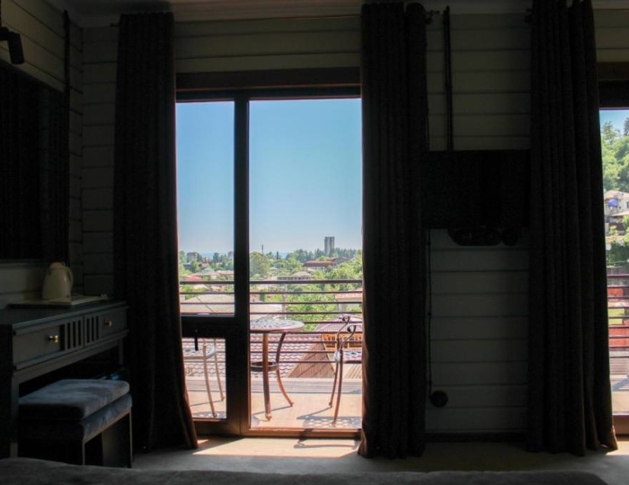 Номер стандарт с 1 двуспальной кроватью с видом на море - Отель Boutique-hotel Anana / Анана Сухум