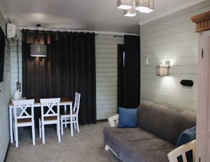 Номер стандарт семейный с 1 двуспальной кроватью с видом на море - Отель Boutique-hotel Anana / Анана Сухум