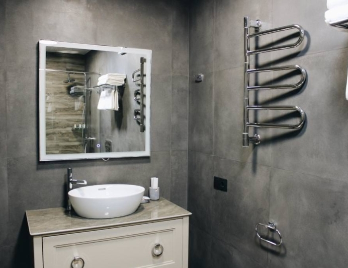 Номер стандарт семейный с 1 двуспальной кроватью с видом на море - Отель Boutique-hotel Anana / Анана Сухум