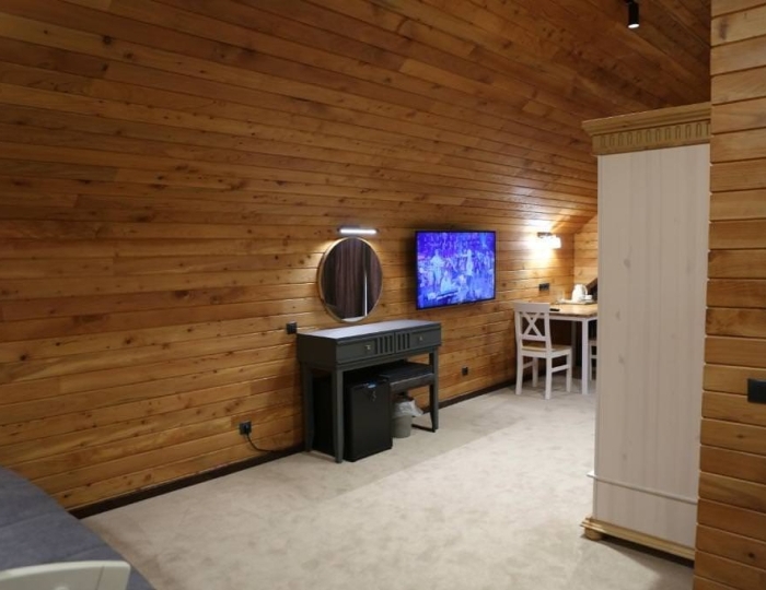 Номер люкс с 1 двуспальной кроватью с видом на море (мансарда) - Отель Boutique-hotel Anana / Анана Сухум