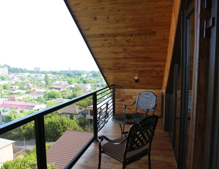 Номер люкс с 1 двуспальной кроватью с видом на море (мансарда) - Отель Boutique-hotel Anana / Анана Сухум