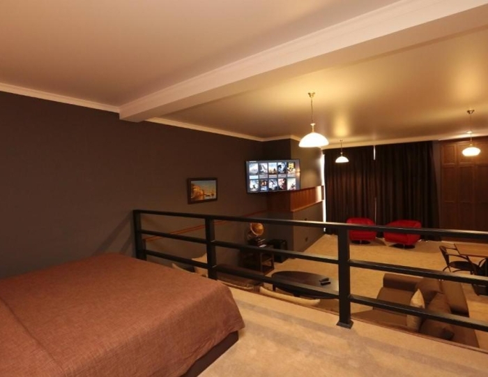 Номер люкс с 1 двуспальной кроватью с видом на бассейн - Отель Boutique-hotel Anana / Анана Сухум