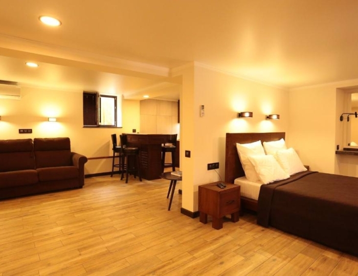 1-комнатные апартаменты студия с 1 двуспальной кроватью - Отель Boutique-hotel Anana / Анана Сухум